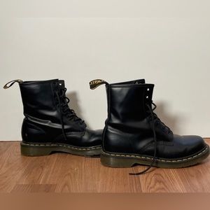 Matte Black Doc Martens